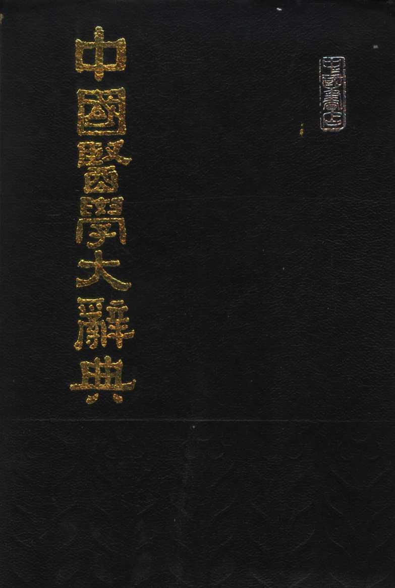 中国医学大辞典  第1册